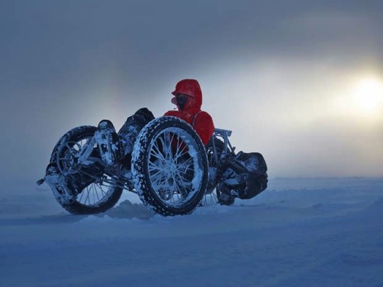 First person cycle south pole01