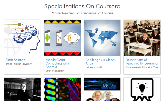 Specializations   Coursera