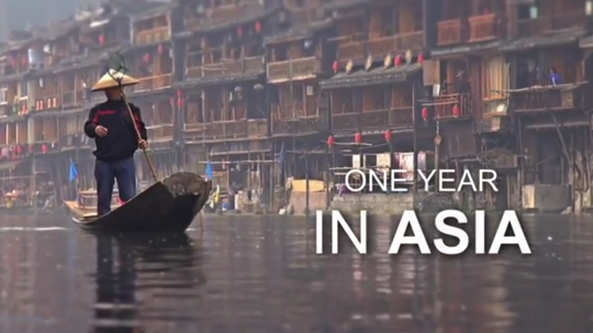 One year in asia