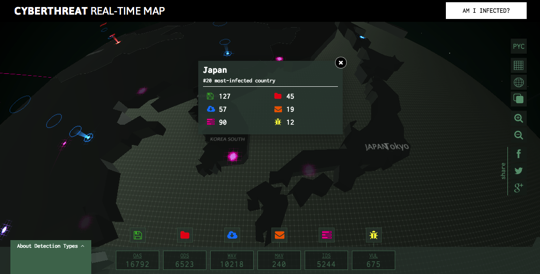 Cyber threats map01