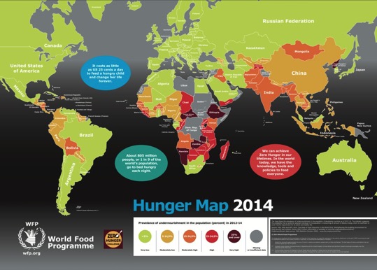 Hunger map