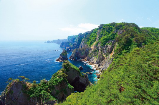 田野畑村の観光名所「北山崎」