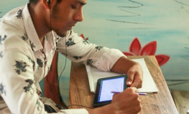 2万人を超える生徒に映像授業を